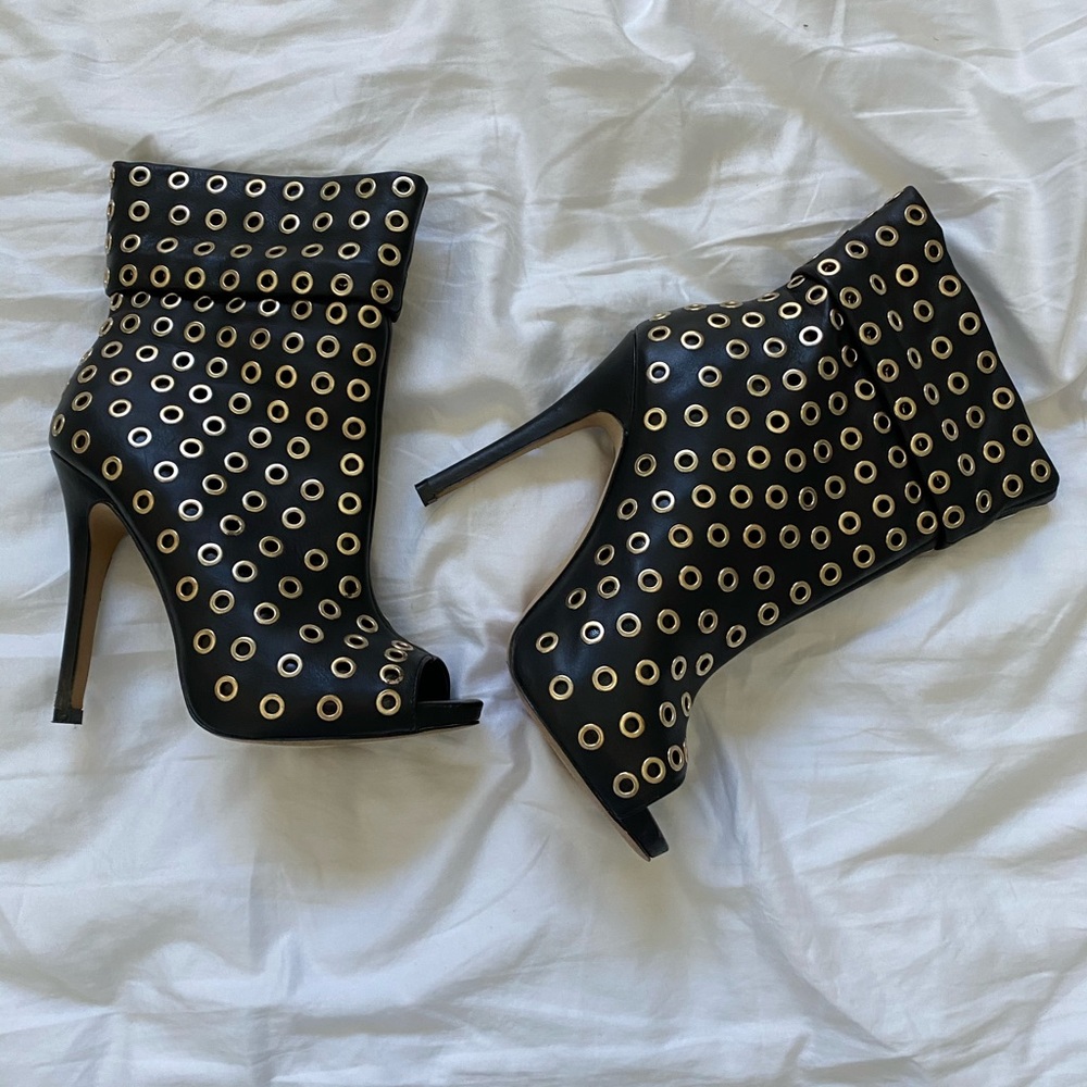 Aldo Genuine Leather Heeled Boots